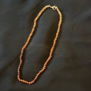 Encirkled Jewelry ombre gemstone necklace 14k gold